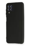 Mey İthalat®  Samsung Galaxy A22 Kılıf First Silikon - Siyah
