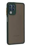 Mey İthalat®  Samsung Galaxy A22 Kılıf Montreal Silikon Kapak - Yeşil