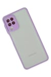 Mey İthalat®  Samsung Galaxy A22 Kılıf Montreal Silikon Kapak - Mor