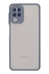 Mey İthalat®  Samsung Galaxy A22 Kılıf Montreal Silikon Kapak - Gri