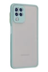 Mey İthalat®  Samsung Galaxy A22 Kılıf Montreal Silikon Kapak - Turkuaz
