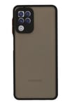 Mey İthalat®  Samsung Galaxy A22 Kılıf Montreal Silikon Kapak - Siyah