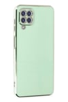 Mey İthalat®  Samsung Galaxy A22 Kılıf Volet Silikon - Açık Yeşil