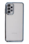 Mey İthalat®  Samsung Galaxy A23 4G Kılıf  Lensli Silikon - Açık Mavi