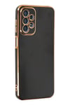 Mey İthalat®  Samsung Galaxy A23 4G Kılıf Volet Silikon - Siyah