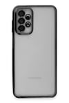 Mey İthalat®  Samsung Galaxy A23 4G Kılıf  Lensli Silikon - Siyah