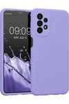 Mey İthalat®  Samsung Galaxy A23 4G Kılıf First Silikon - Lila