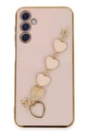 Mey İthalat®  Samsung Galaxy A24 4G Kılıf Esila Silikon - Pudra