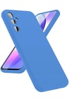 Mey İthalat®  Samsung Galaxy A24 4G Kılıf First Silikon - Mavi