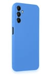 Mey İthalat®  Samsung Galaxy A24 4G Kılıf First Silikon - Mavi