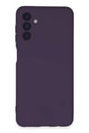 Mey İthalat®  Samsung Galaxy A24 4G Kılıf Nano içi Kadife Silikon - Mor