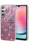 Mey İthalat®  Samsung Galaxy A24 4G Kılıf Blade Aynalı Desenli Kapak - Desen 8