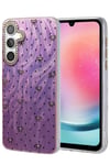 Mey İthalat®  Samsung Galaxy A24 4G Kılıf Blade Aynalı Desenli Kapak - Desen 2