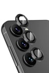 Mey İthalat®  Samsung Galaxy A24 4G Valdez Metal Kamera Lens - Siyah
