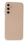 Mey İthalat®  Samsung Galaxy A25 5G Kılıf Nano içi Kadife Silikon - Pudra