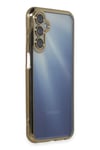 Mey İthalat®  Samsung Galaxy A25 5G Kılıf  Lensli Silikon - Gold