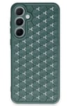 Mey İthalat®  Samsung Galaxy A25 5G Kılıf Petek Silikon Kapak - Koyu Yeşil