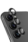 Mey İthalat®  Samsung Galaxy A25 5G Valdez Metal Kamera Lens - Siyah
