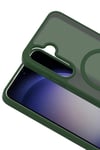 Mey İthalat®  Samsung Galaxy A26 Jota Magsafe Kapak - Koyu Yeşil