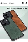 Mey İthalat®  Samsung Galaxy A26 Kılıf Aras Deri Kapak - Siyah