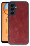 Mey İthalat®  Samsung Galaxy A26 Kılıf Aras Deri Kapak - Bordo