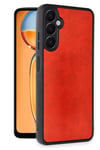 Mey İthalat®  Samsung Galaxy A26 Kılıf Aras Deri Kapak - Kırmızı