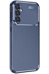 Mey İthalat®  Samsung Galaxy A26 Kılıf Auto Focus Karbon Kapak - Lacivert