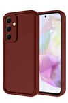 Mey İthalat®  Samsung Galaxy A26 Kılıf Viera Silikon - Bordo