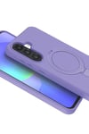 Mey İthalat®  Samsung Galaxy A26 Regal Magsafe Standlı Kapak - Lila