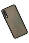 Mey İthalat®  Samsung Galaxy A30S Kılıf Montreal Silikon Kapak - Siyah