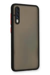 Mey İthalat®  Samsung Galaxy A30S Kılıf Montreal Silikon Kapak - Siyah