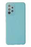 Mey İthalat®  Samsung Galaxy A33 5G Kılıf Lansman Glass Kapak - Turkuaz