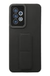 Mey İthalat®  Samsung Galaxy A33 5G Kılıf Mega Standlı Silikon - Siyah