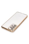 Mey İthalat®  Samsung Galaxy A33 5G Kılıf  Lensli Silikon - Gold
