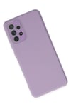 Mey İthalat®  Samsung Galaxy A33 5G Kılıf Lansman Glass Kapak - Lila