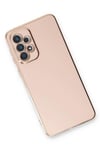 Mey İthalat®  Samsung Galaxy A33 5G Kılıf Volet Silikon - Pembe