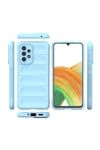 Mey İthalat®  Samsung Galaxy A33 5G Kılıf Optimum Silikon - Sky Blue