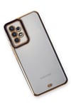 Mey İthalat®  Samsung Galaxy A33 5G Kılıf Liva Lens Silikon - Mavi