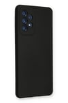 Mey İthalat®  Samsung Galaxy A33 5G Kılıf Nano içi Kadife Silikon - Siyah