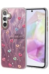 Mey İthalat®  Samsung Galaxy A35 5G Kılıf Blade Aynalı Desenli Kapak - Desen 8