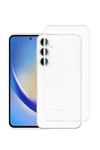 Mey İthalat®  Samsung Galaxy A35 5G Kılıf Lüx Şeffaf Silikon