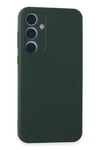 Mey İthalat®  Samsung Galaxy A35 5G Kılıf First Silikon - Koyu Yeşil
