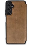 Mey İthalat®  Samsung Galaxy A35 5G Kılıf Flip Cover - Taba