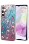 Mey İthalat®  Samsung Galaxy A35 5G Kılıf Blade Aynalı Desenli Kapak - Desen 4