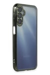 Mey İthalat®  Samsung Galaxy A35 5G Kılıf  Lensli Silikon - Yeşil