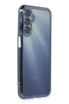 Mey İthalat®  Samsung Galaxy A35 5G Kılıf  Lensli Silikon - Açık Mavi