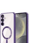 Mey İthalat®  Samsung Galaxy A35 5G Kross Magneticsafe Kapak - Mor