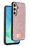 Mey İthalat®  Samsung Galaxy A36 Bright Simli Kapak - Pembe