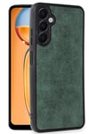 Mey İthalat®  Samsung Galaxy A36 Kılıf Aras Deri Kapak - Koyu Yeşil