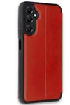 Mey İthalat®  Samsung Galaxy A36 Kılıf Flip Cover - Kırmızı